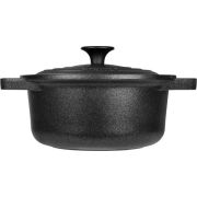 Кастрюля с крышкой 3,5 л, d 24 см L 10,6 см, индукционная, литой алюминий, Le Pignatte