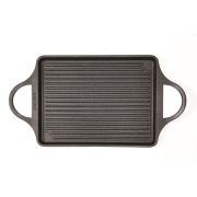Гриль с 2 мя ручками W 46 см L 25 см h 3 см, индукционная, литой алюминий, Grill