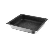 Гастроемкость 2/3 W 35,5 см L 32,5 см h 6,5 см, алюминий с антиприг. покр, Gastronorm
