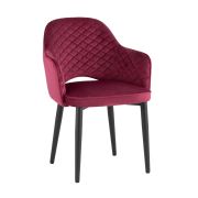 Стул-кресло «Веспер с простежкой NP» с мягким сиденьем (продажа комплектами по 2 шт.)