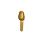Ложка для комплимента с ручкой L 12 см, нерж. сталь, VINTAGE GOLD