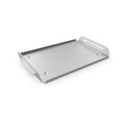 Поднос с 2 ручками GN 1/1 - 53x32,5 см h 7,4 см, алюминий, цвет светло-серый
