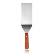Лопатка металлическая 25*10 см (249*73),деревянная ручка  P.L. Proff Cuisine