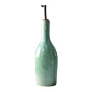 Бутылка для масла 400 мл, d 7 см, h 21,5 см, цвет jade, Tourron
