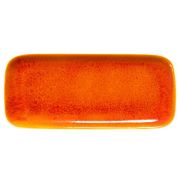 Блюдо прямоугольное 34x14,5 см, h 2 см, цвет orange, Tourron