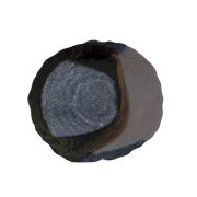 Тарелка мелкая 23x21 см, h 3 см, цвет kemuri, Wabi