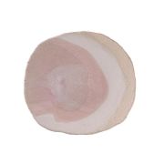 Тарелка мелкая 23x21 см, h 3 см, цвет rose, Wabi
