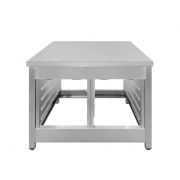 Подставка под пароконвектомат Luxstahl 860*900*650 (гастроемкости 2х5)