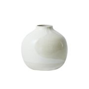 Ваза круглая d 16 см, h 17 см, цвет blanc a la cendre, Les Vases
