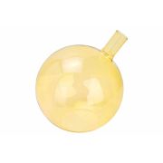 Ваза D15XH16,5CM, стекло, цвет желтый