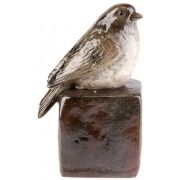 Фигурка «Птица», цвет коричневый, 10X6,5XH15,3CM (resine)