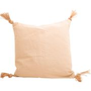 Подушка декоративная 45X45XH10CM, текстиль, цвет кремовый