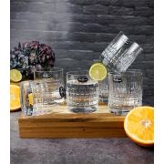 Набор стаканов низких Mixology Charme DOF 380 мл, хрустальное стекло, 6 шт.