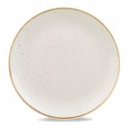 Тарелка мелкая 32,4см, без борта, Stonecast, цвет Barley White