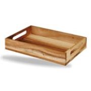 Поднос деревянный «Ящик» 30х20см h4,8см Buffetscape Wood