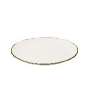 Тарелка мелкая 27 см, матовая, Royal Gold
