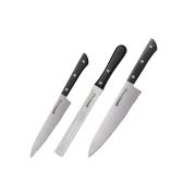 SHR-0230B/K Набор ножей 3 в 1 «Samura HARAKIRI» 23, 57, 85, корроз.-стойкая сталь, ABS пластик