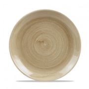 Тарелка мелкая d21,7см, без борта, Stonecast Patina, цвет Antique Taupe