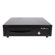 Денежный ящик POScenter 16E 410x420x100 распайка для «Epson/АТОЛ, без датчика открытой крышки», черный