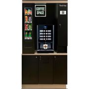 КОФЕЙНЯ САМООБСЛУЖИВАНИЯ COFFEE SPACE С МОДУЛЕМ ДЛЯ СНЕКОВ SNACK BOX с выкатным модулем (БЕЗ КОФЕМАШИНЫ)
