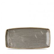 Блюдо сервировочное 29,5х15см, без борта, Stonecast, цвет Peppercorn Grey