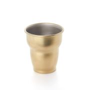 Стакан 350 мл «Брасс», латунный, с лужением внутри, 8х9 см