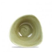 Салатник треугольный 0,26л d15,3см, без борта, Stonecast Patina, цвет Burnished Green