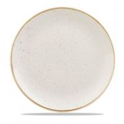 Тарелка мелкая 28,8см, без борта, Stonecast, цвет Barley White