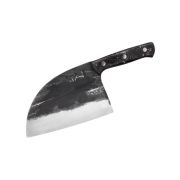 SMB-0040MC/K Топорик кухонный «Samura MAD BULL» 180 мм, мраморный карбон