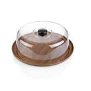 CAKE SERVING TRAY WITH COVER