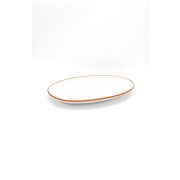 Блюдо овальное, 21 см, Vital Coupe Retro Brown