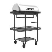Станция с мармитом,на колесиках,нержавеющая сталь 69*60*10 см. P.L.--Hotelware