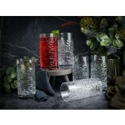 Набор стаканов высоких Mixology Textures 480 мл , хрустальное стекло, 6 шт.