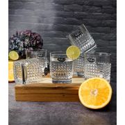 Набор стаканов низких Mixology Elixir DOF 380 мл, хрустальное стекло, 6 шт.