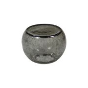 Блюдо «сфера», цвет серый d 13,5 см h 13 см Crackled glass ShApes