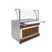 Мармит вторых блюд паровой Luxstahl МВП (С)-1500 Premium