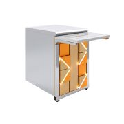 Прилавок нейтральный Luxstahl ПН-600 Premium