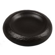 Блюдо круглое d 15 см h4 см Black Raw Stellar