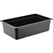Гастроемкость 1/1 h=150 мм. 18 л. п/п черная (кр. 76826) GP /1/6/