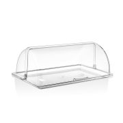 Крышка Roll-Top GN1/1 53*32,5 см. h=18,5 см. поликарбонат, прозрач. (поднос 76838,76846) GP/1/6/