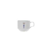 Чашка чайная 200 мл, кант зеленый, Vaso Piccolo DS19