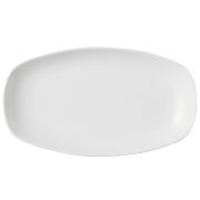 Тарелка овальная 19х11 CM, Белый