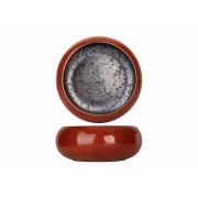 Салатник с закругленным бортом d 12,6 см h 5,9 см, Elements Maroon