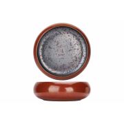 Салатник с закругленным бортом d 17 см h 6,2 см, Elements Maroon