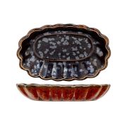 Соусник овальный 9x6,5 см h 1,5 см, Elements Maroon