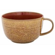 Суповая чашка с ручкой/ кружка 500 мл, d 12,5 см h 8 см, Elements Mustard