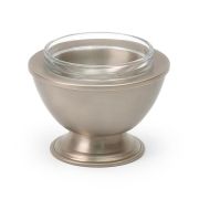 Икорница 12х7,5 см «Нобель», мельхиоровая