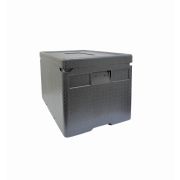 Термоконтейнер 58 л. 600*400*390 мм. для гастроем. h=200 мм. (-40°C до +110°C), плотность 60кг/м3, п/п MGprof /1/2/