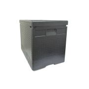 Термоконтейнер 78 л. 600*400*490 мм. для гастроем. h=200 мм. (-40°C до +110°C), плотность 60кг/м3, п/п MGprof /1/2/