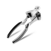 Пресс для чеснока 18 см. с выдавливателем, с прорезиненными ручками, хром. сталь MGsteel /1/ АКЦИЯ